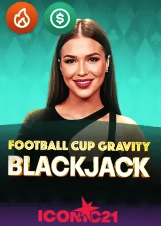 Football Cup Gravity Blackjack live game cover