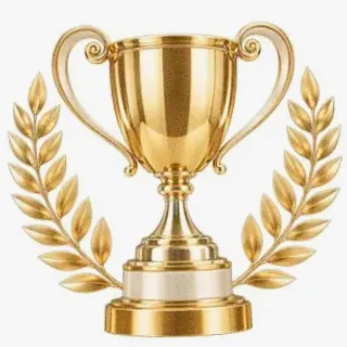 Gold trophy cup — Joe Fortune