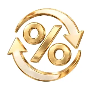 Percent cycle icon — Joe Fortune
