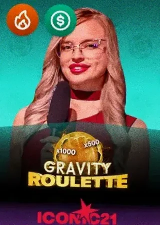 Gravity Roulette live game cover