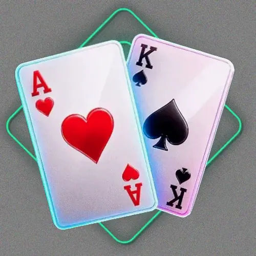 Ace and king playing cards