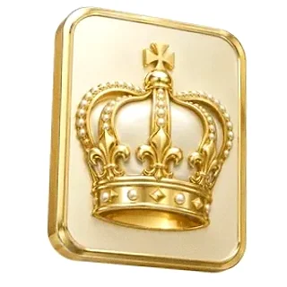 Royal crown plaque — Joe Fortune