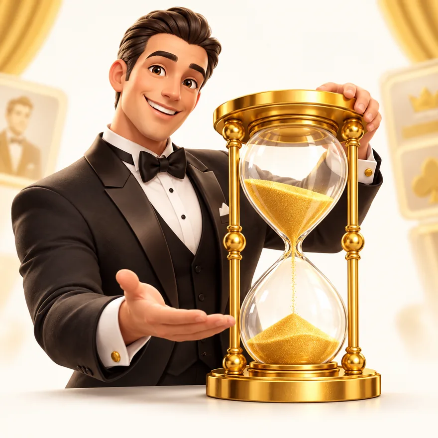 Ornate hourglass — Joe Fortune