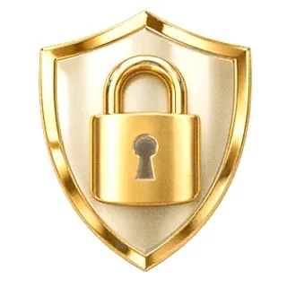 Shield with padlock — Joe Fortune