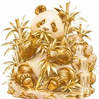 Panda eating bamboo — Joe Fortune